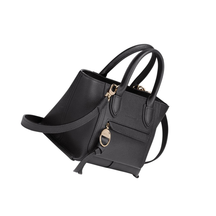 Bolsas De Mano Longchamp Mailbox S Mujer Negras | ES-BRJZ437