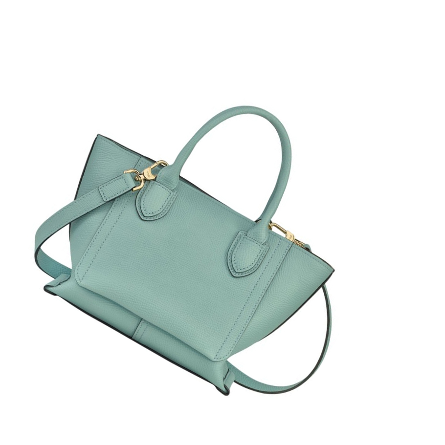Bolsas De Mano Longchamp Mailbox S Mujer Azules | ES-FWCB860