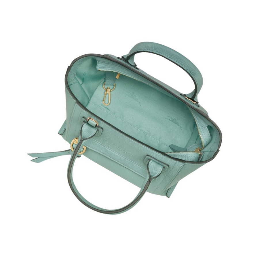 Bolsas De Mano Longchamp Mailbox S Mujer Azules | ES-FWCB860