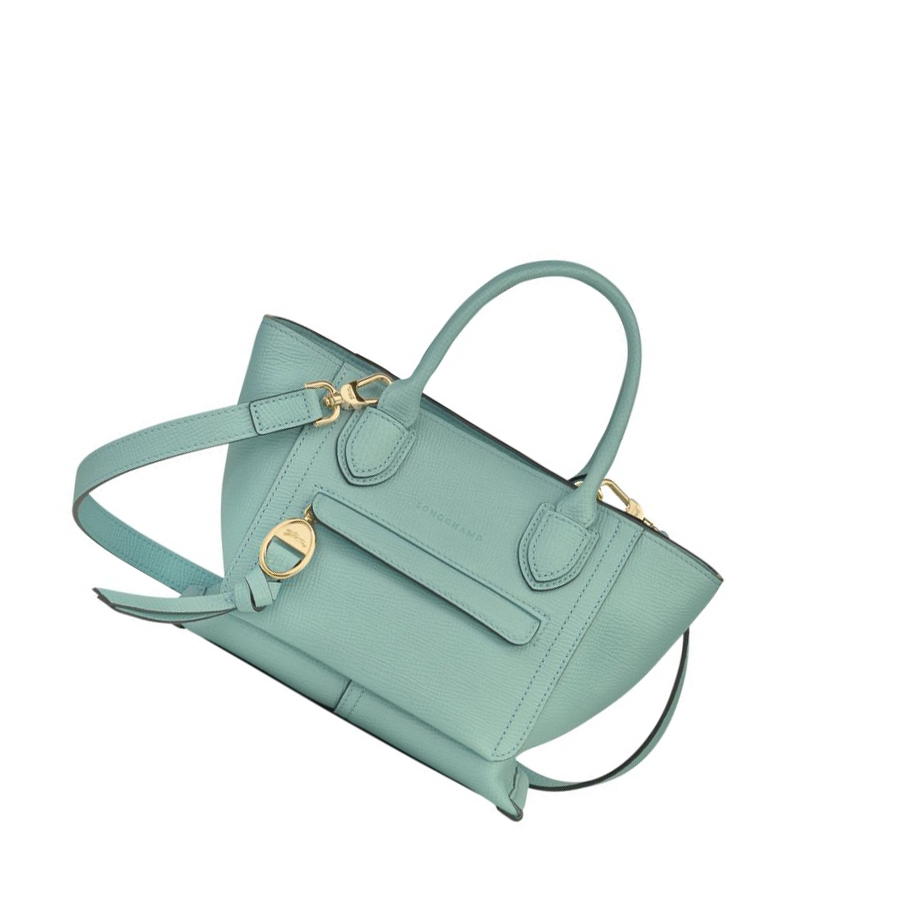 Bolsas De Mano Longchamp Mailbox S Mujer Azules | ES-FWCB860