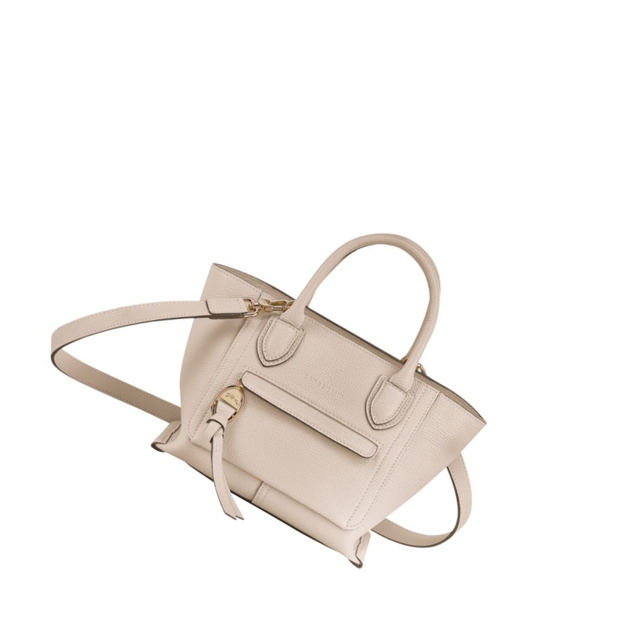 Bolsas De Mano Longchamp Mailbox S Mujer Beige | ES-KOME627