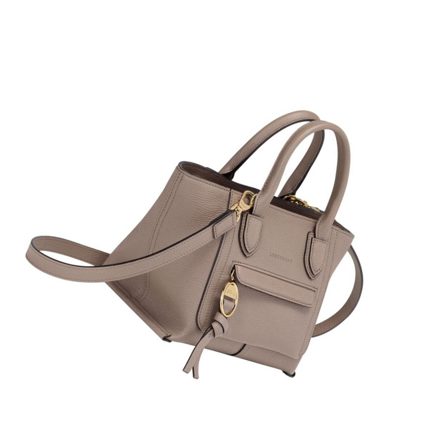 Bolsas De Mano Longchamp Mailbox S Mujer Marrones | ES-VMGE104