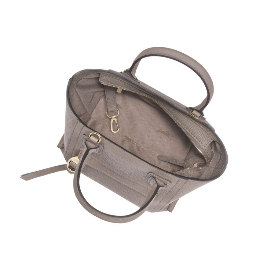Bolsas De Mano Longchamp Mailbox S Mujer Marrones | ES-VMGE104