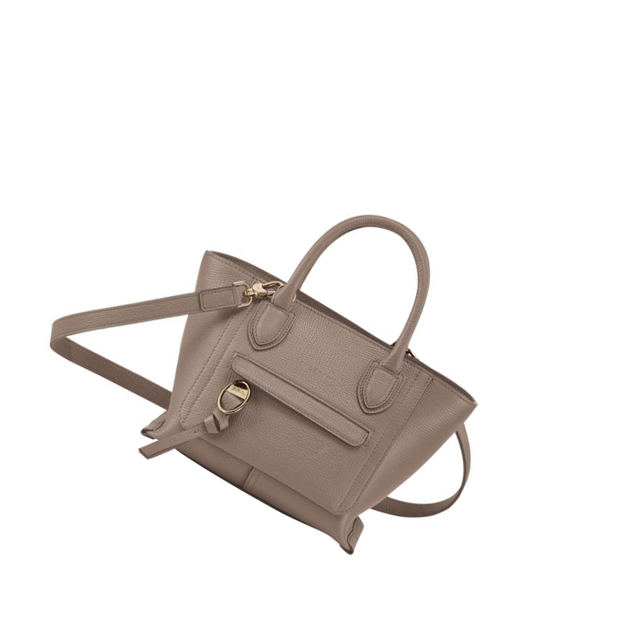 Bolsas De Mano Longchamp Mailbox S Mujer Marrones | ES-VMGE104