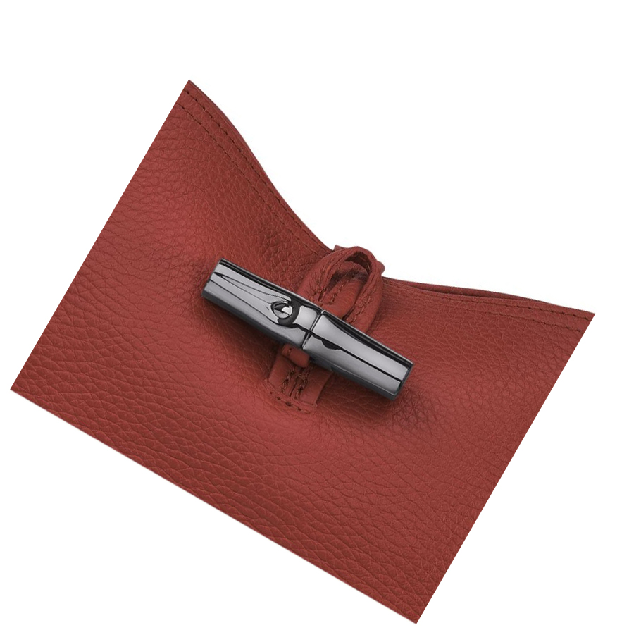 Bolsas De Mano Longchamp Roseau Essential S Mujer Marrones | ES-TJWE814