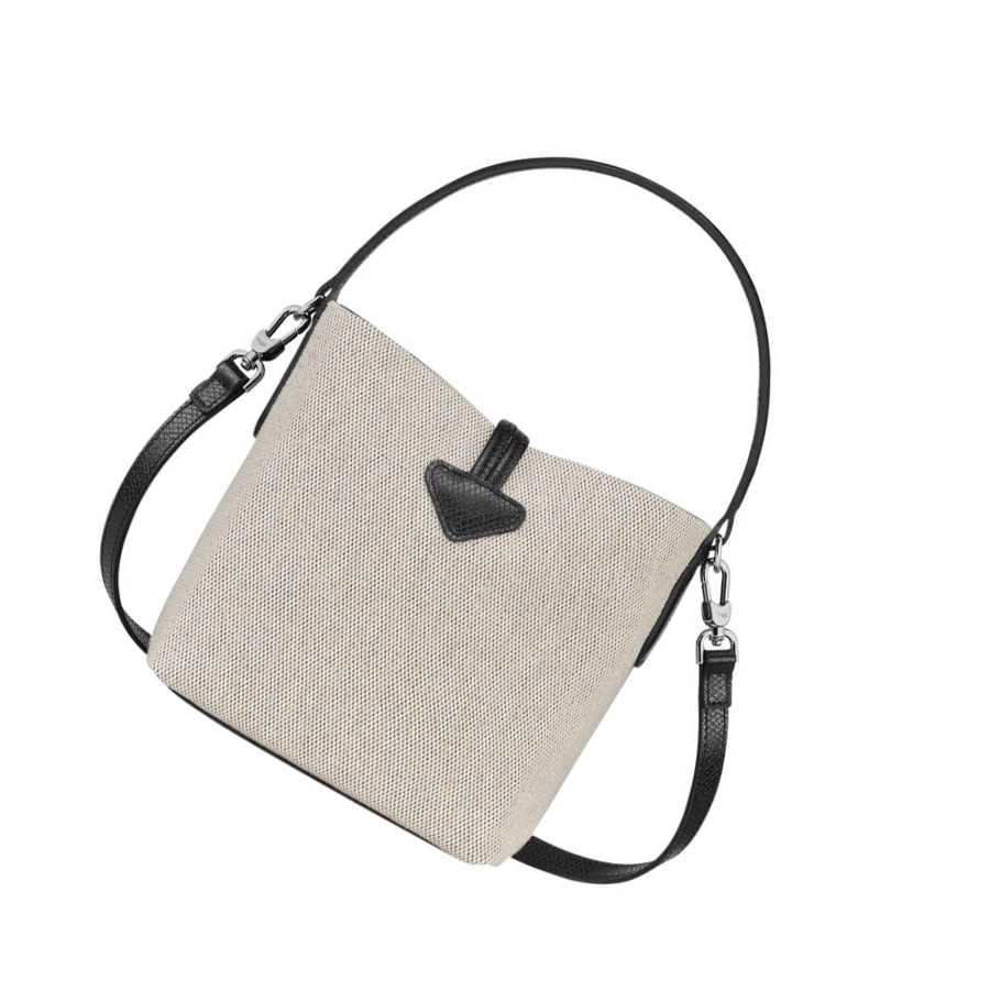 Bolsas De Mano Longchamp Roseau S Mujer Beige | ES-CXQG416