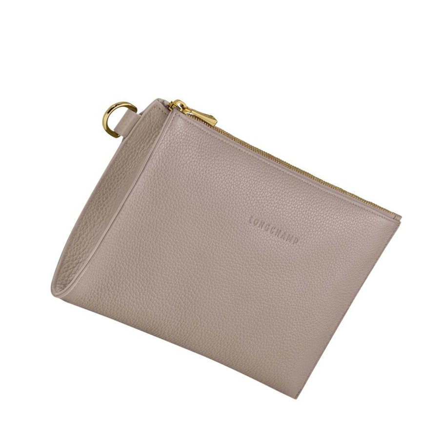 Bolso Pequeño Longchamp Le Foulonné Hombre Gris | ES-LTRI964
