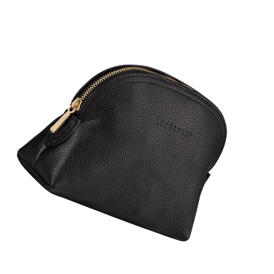 Bolso Pequeño Longchamp Le Foulonné Mujer Negras | ES-GVLX953