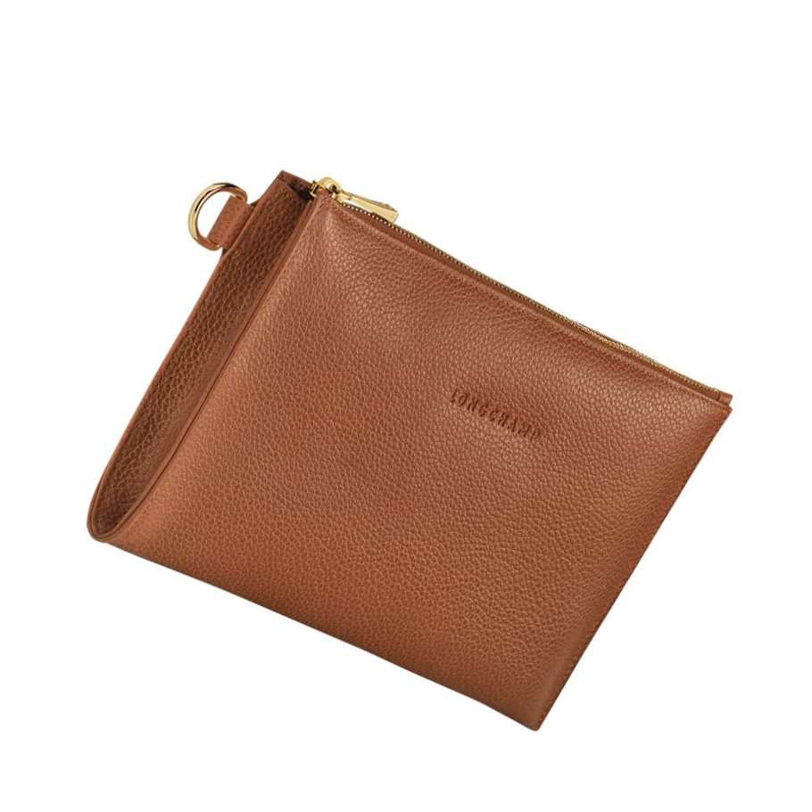 Bolso Pequeño Longchamp Le Foulonné Mujer Marrones | ES-VKWM092