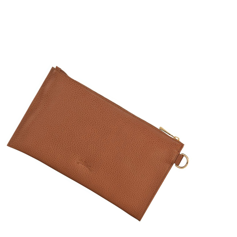 Bolso Pequeño Longchamp Le Foulonné Mujer Marrones | ES-VKWM092
