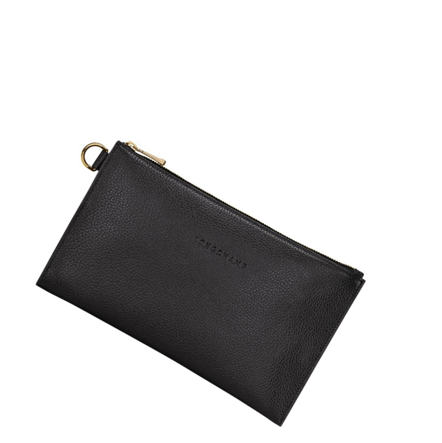 Bolso Pequeño Longchamp Le Foulonné Mujer Negras | ES-XFDG938