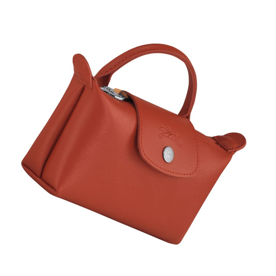 Bolso Pequeño Longchamp Le Pliage City Mujer Rojas | ES-LPDS837