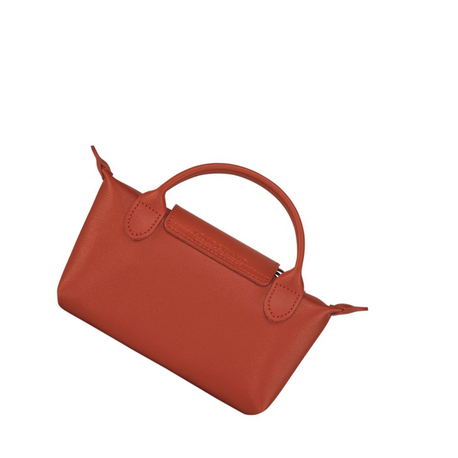 Bolso Pequeño Longchamp Le Pliage City Mujer Rojas | ES-LPDS837