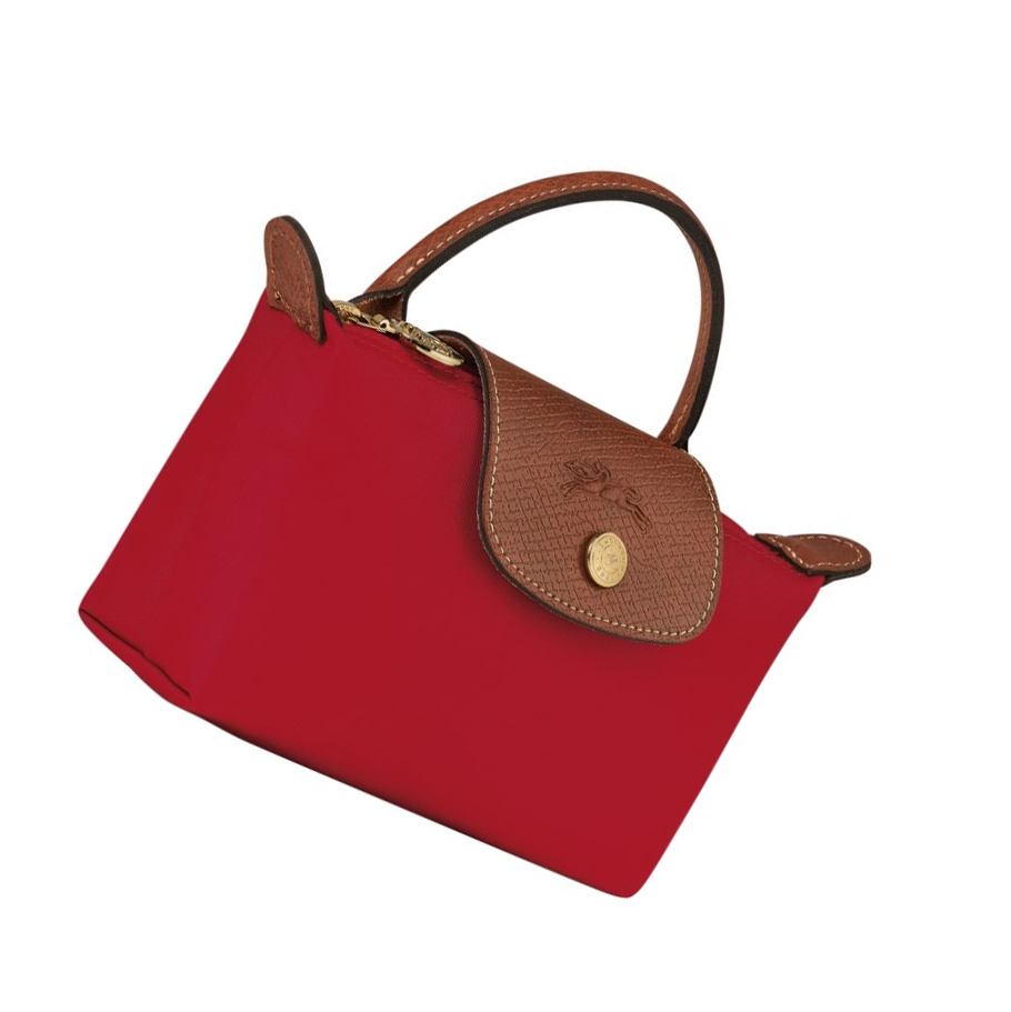 Bolso Pequeño Longchamp Le Pliage Original Mujer Rojas | ES-KSLI462