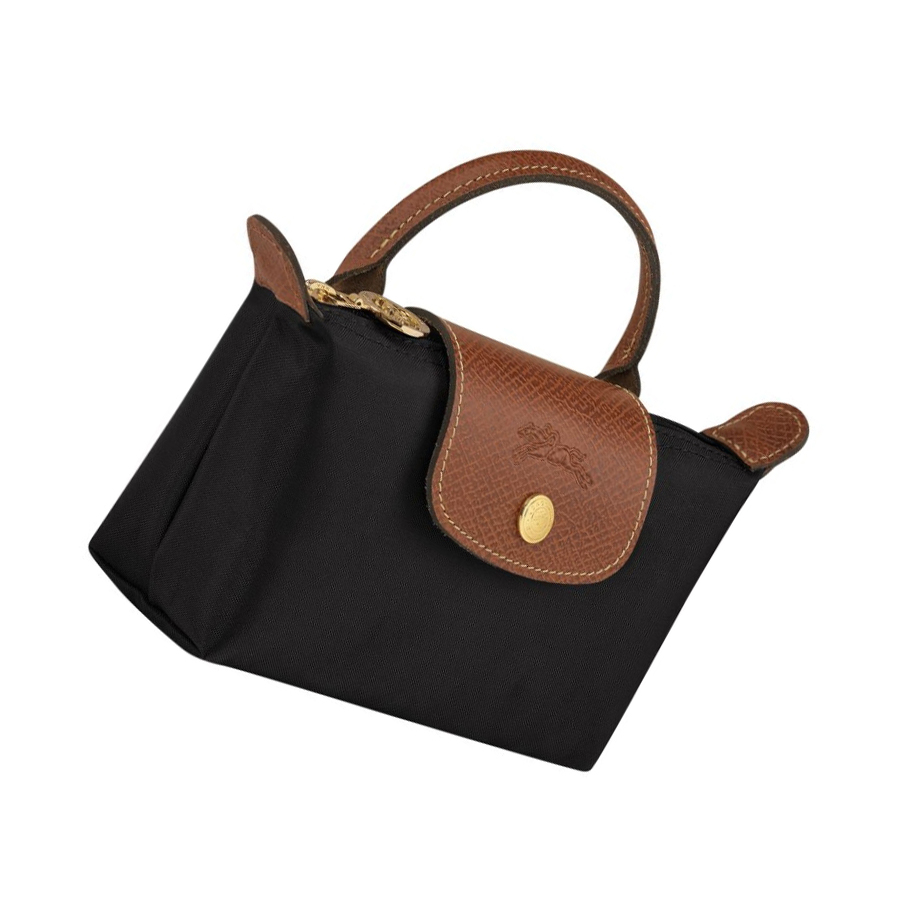 Bolso Pequeño Longchamp Le Pliage Original Mujer Negras | ES-ROKV071