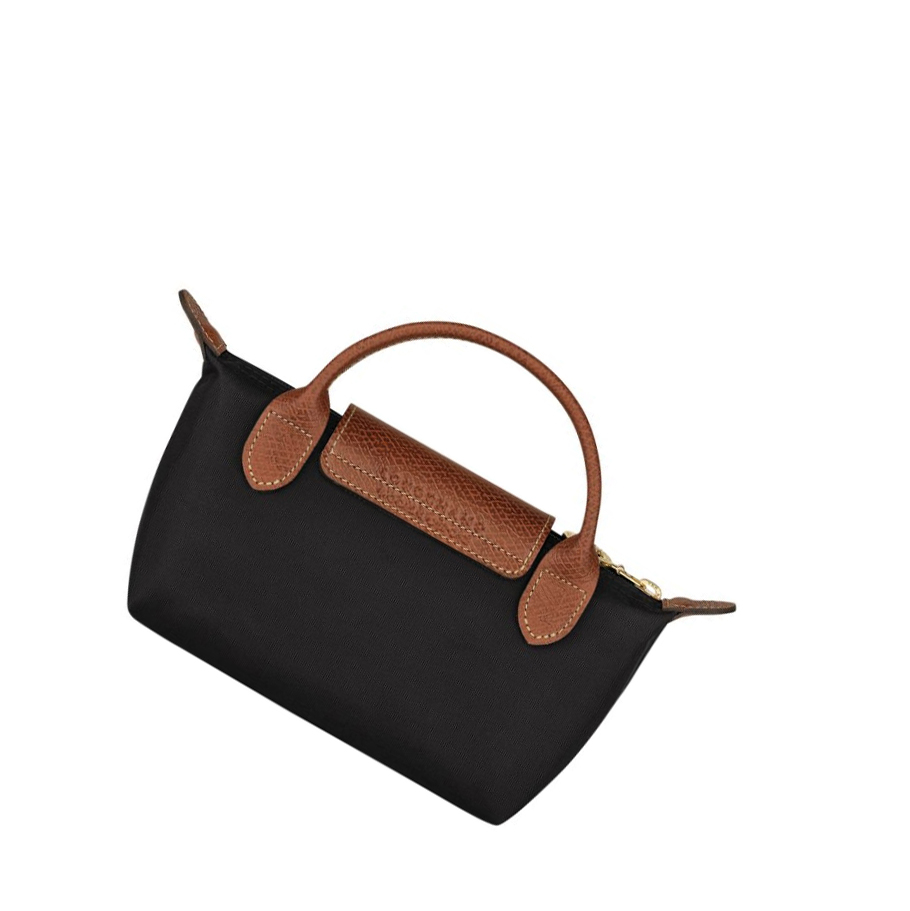 Bolso Pequeño Longchamp Le Pliage Original Mujer Negras | ES-ROKV071
