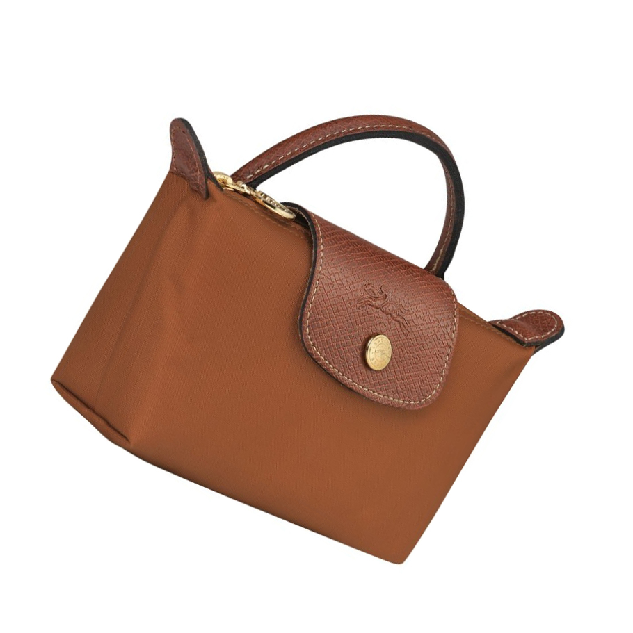 Bolso Pequeño Longchamp Le Pliage Original Mujer Marrones | ES-TGWK625