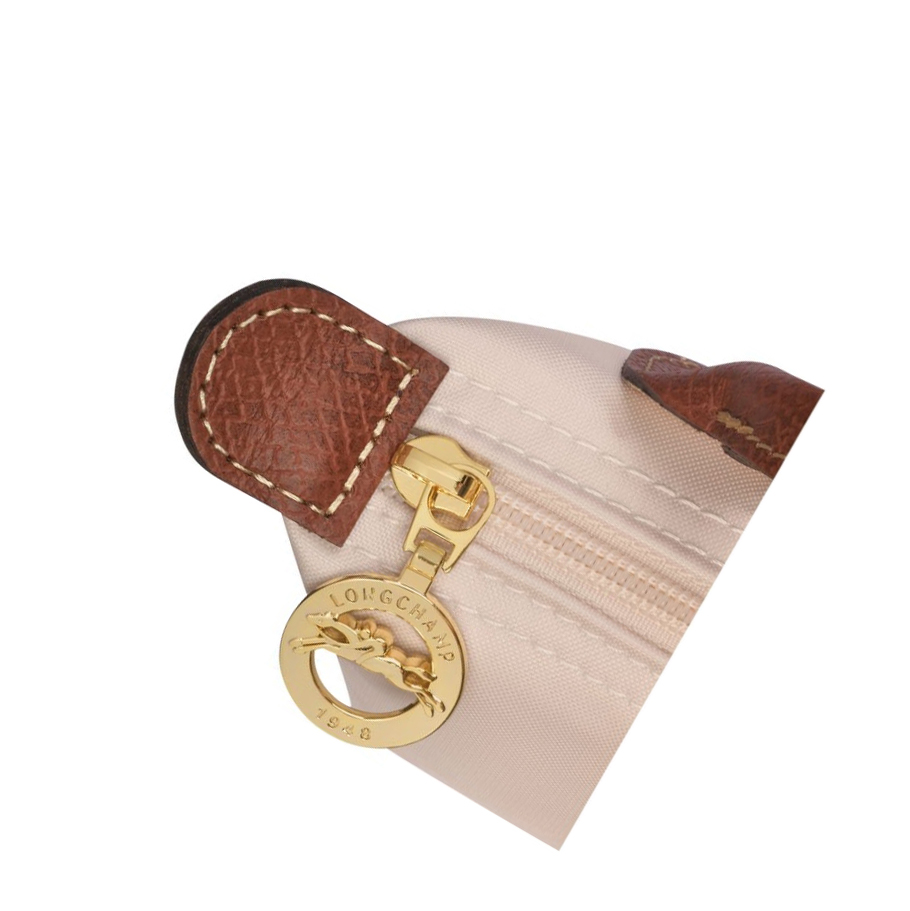 Bolso Pequeño Longchamp Le Pliage Original Mujer Beige | ES-XZUI731