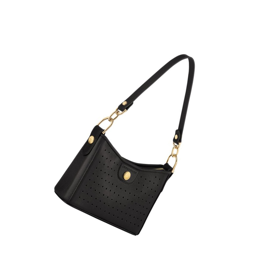 Bolso Pequeño Longchamp Mademoiselle Mujer Negras | ES-KYQI283