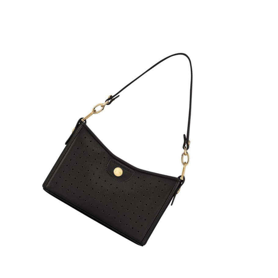 Bolso Pequeño Longchamp Mademoiselle Mujer Negras | ES-KYQI283