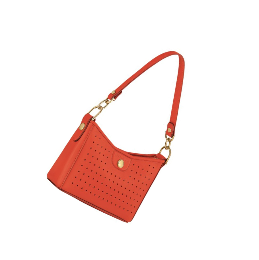 Bolso Pequeño Longchamp Mademoiselle Mujer Naranjas | ES-PRGA359