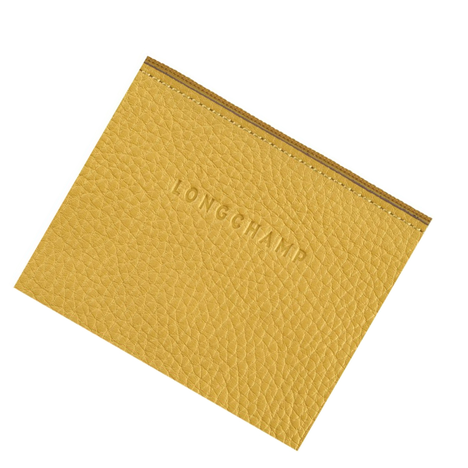 Bolso Pequeño Longchamp Roseau Essential Mujer Amarillo | ES-LPGI829