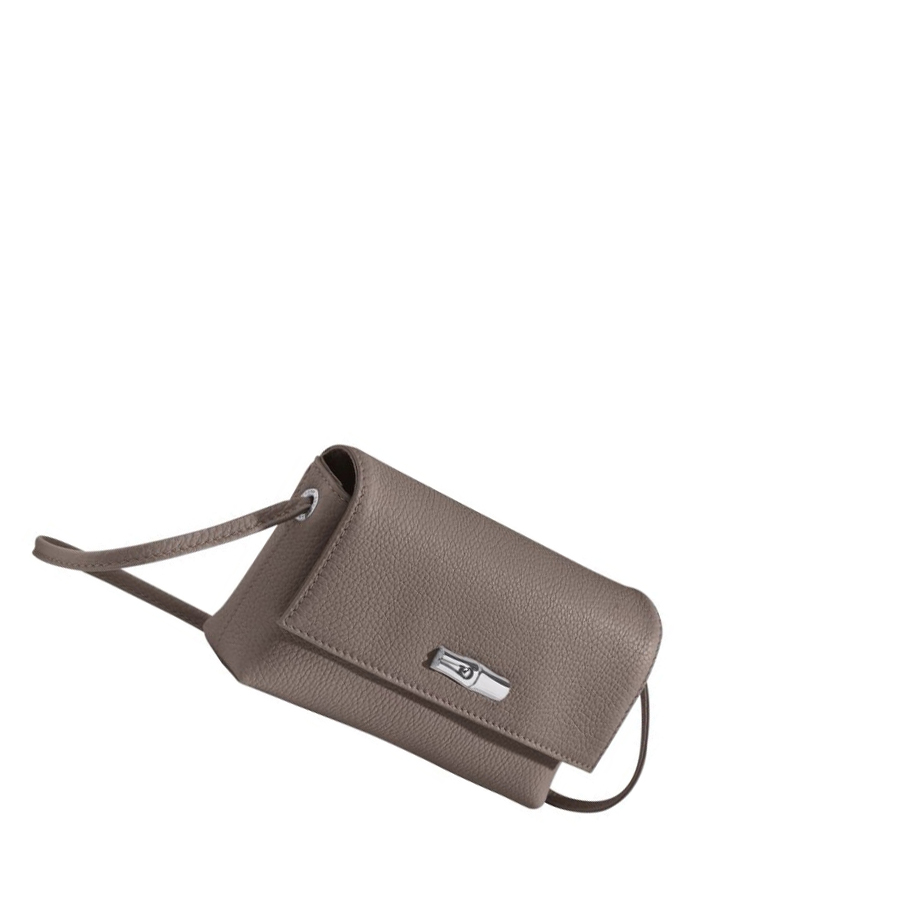 Bolso Pequeño Longchamp Roseau Essential Mujer Gris | ES-LXYI394