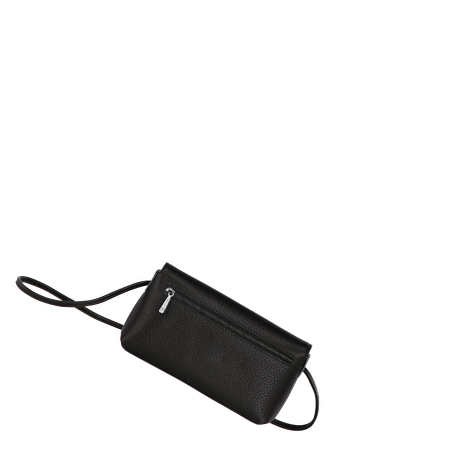 Bolso Pequeño Longchamp Roseau Essential Mujer Negras | ES-MNKF842