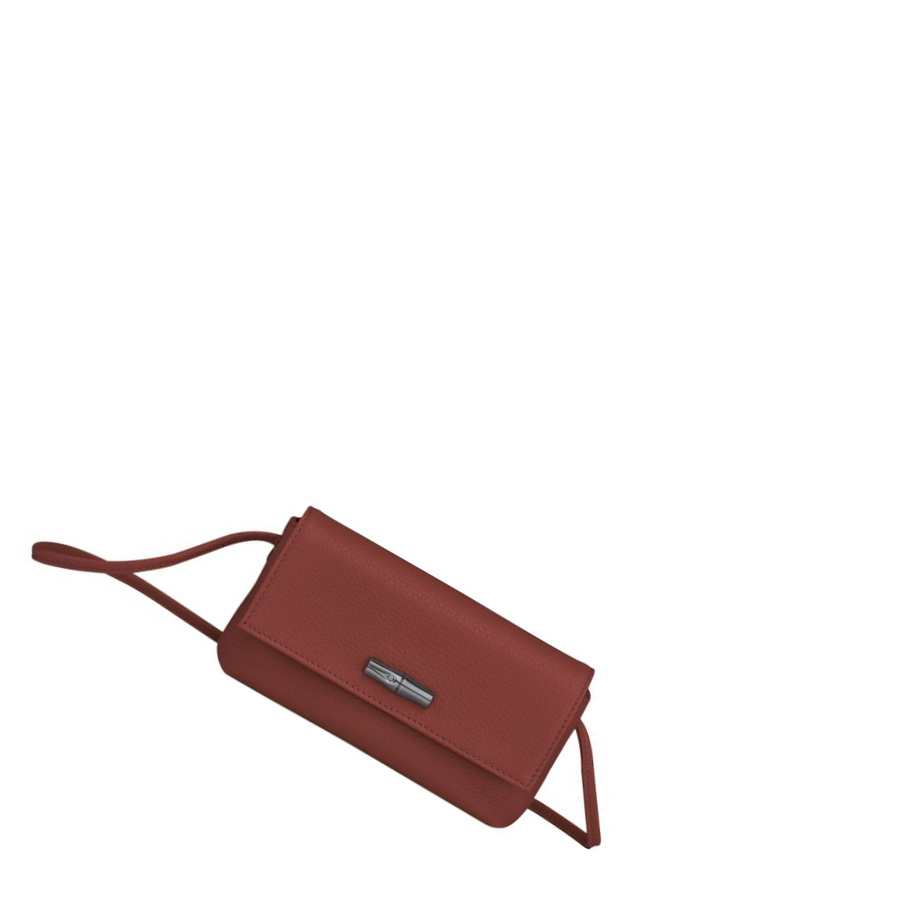 Bolso Pequeño Longchamp Roseau Essential Mujer Marrones | ES-TPIA230