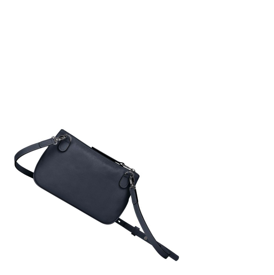 Bolsos Cruzados Longchamp 3D Mujer Azules | ES-ZCJQ174