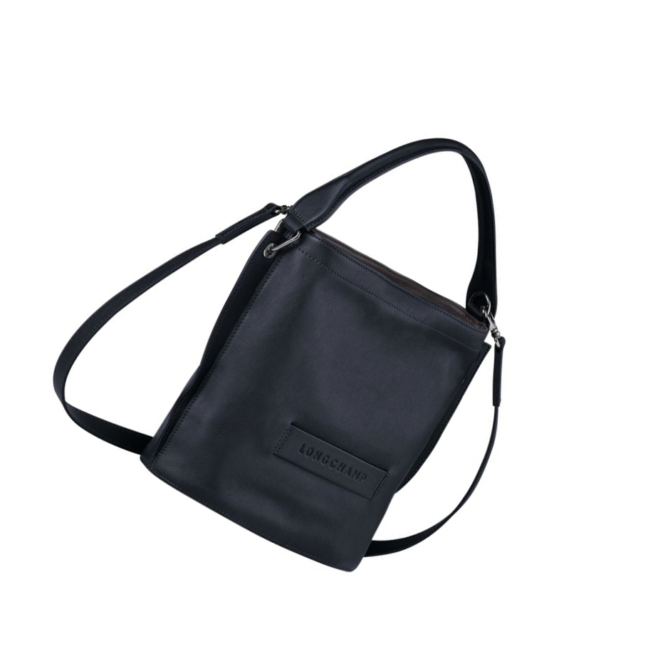 Bolsos Cruzados Longchamp 3D Mujer Azules | ES-ZKJS731