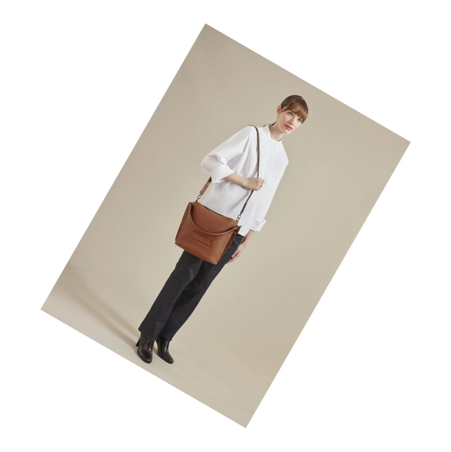 Bolsos Cruzados Longchamp 3D Mujer Rojas | ES-RASG834