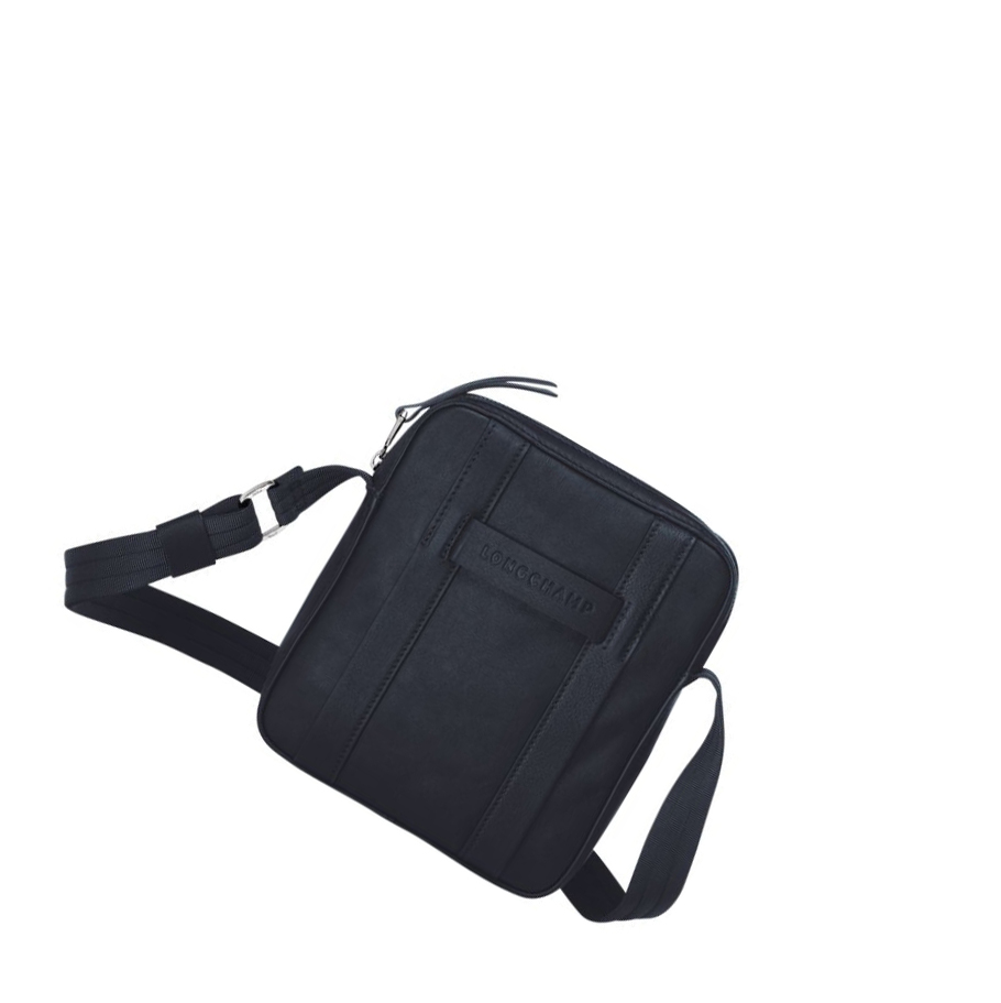 Bolsos Cruzados Longchamp 3D S Hombre Azules | ES-QKLZ693