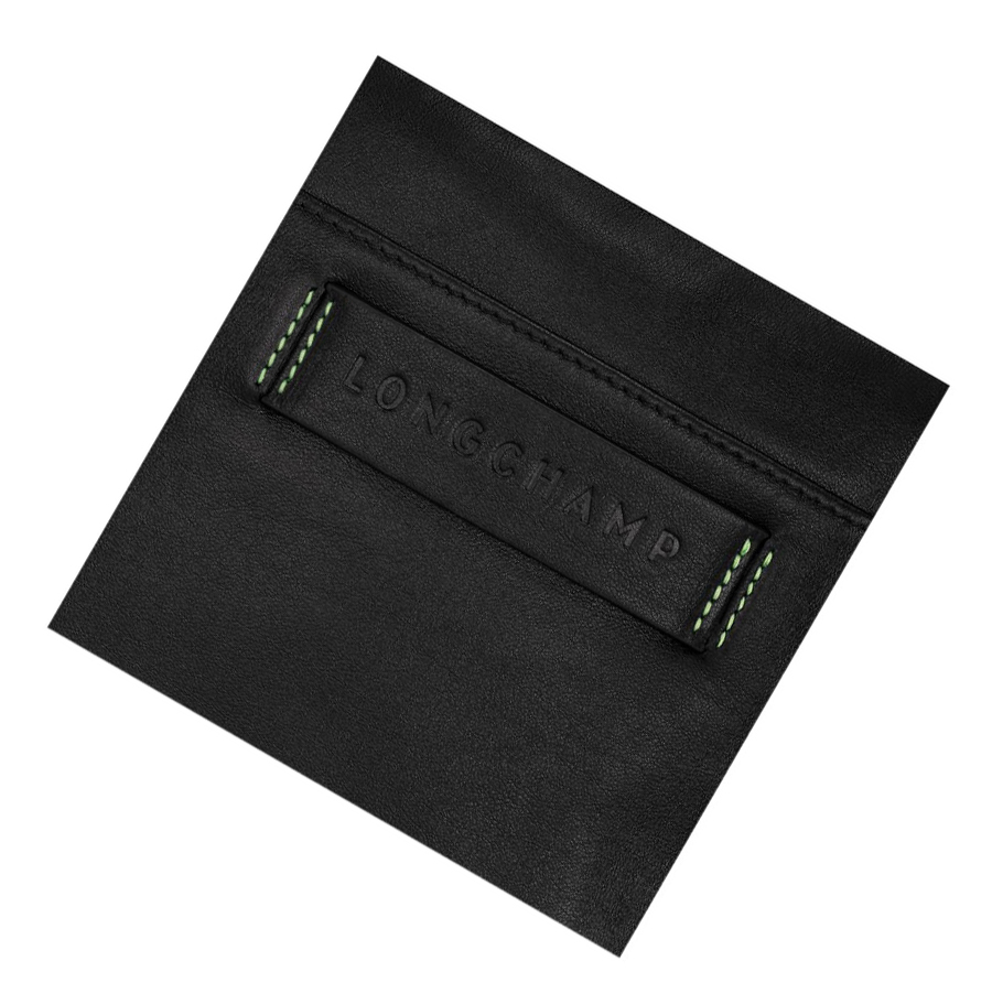 Bolsos Cruzados Longchamp 3D Ultra Black S Hombre Negras | ES-ECAI659