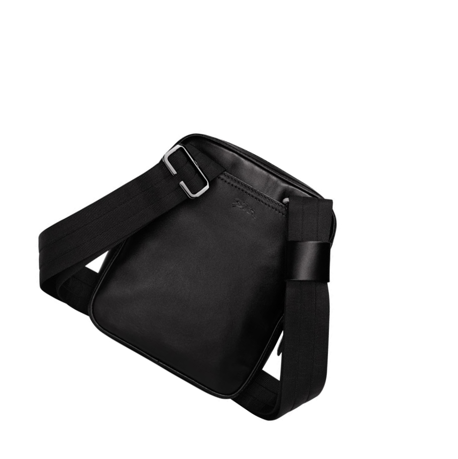 Bolsos Cruzados Longchamp Baxi S Hombre Negras | ES-WSNA426