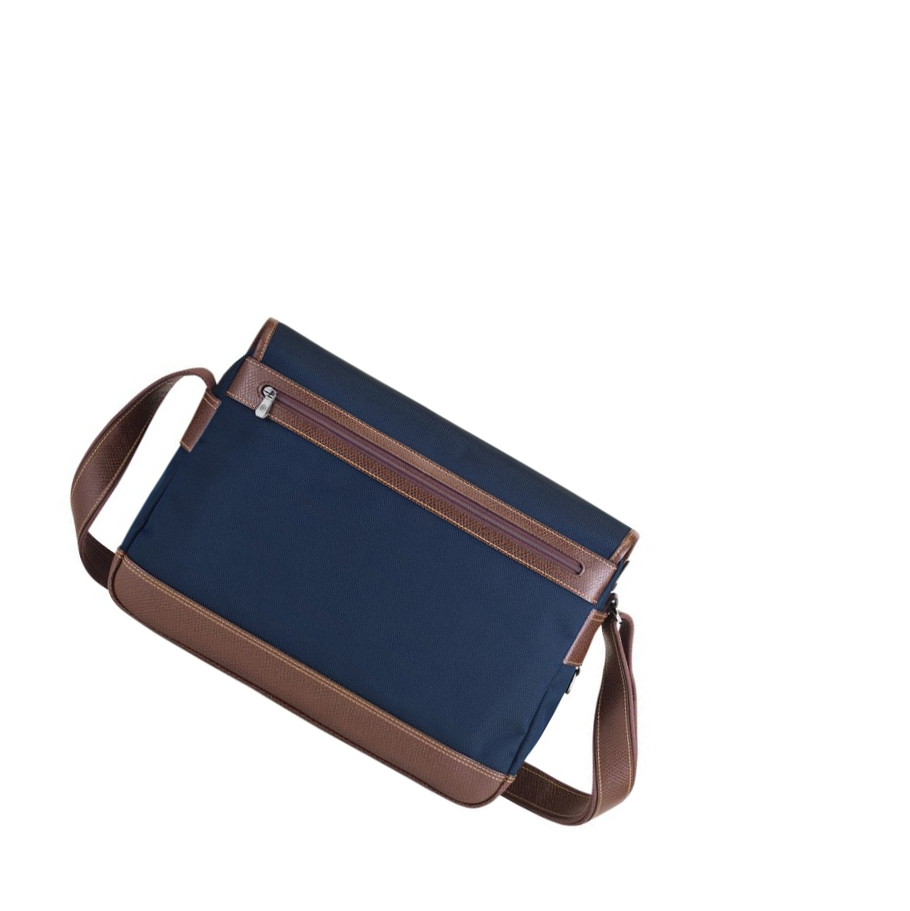Bolsos Cruzados Longchamp Boxford Hombre Azul Marino | ES-NTCK981