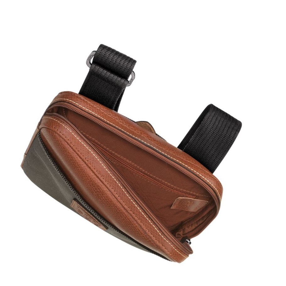 Bolsos Cruzados Longchamp Boxford S Hombre Marrones | ES-GJPM741