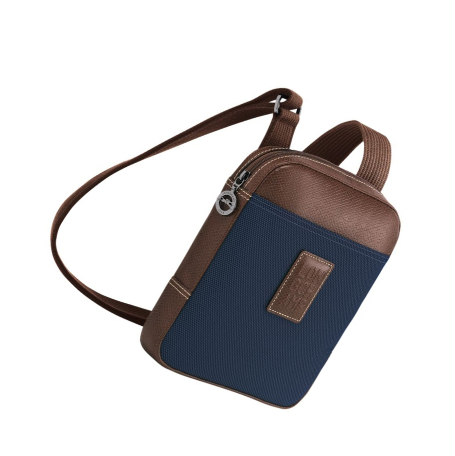 Bolsos Cruzados Longchamp Boxford S Hombre Azul Marino | ES-TJNA203