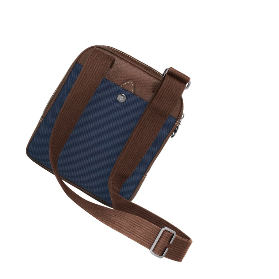 Bolsos Cruzados Longchamp Boxford S Hombre Azul Marino | ES-TJNA203