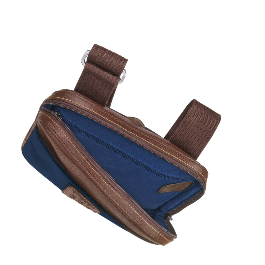 Bolsos Cruzados Longchamp Boxford S Hombre Azul Marino | ES-TJNA203