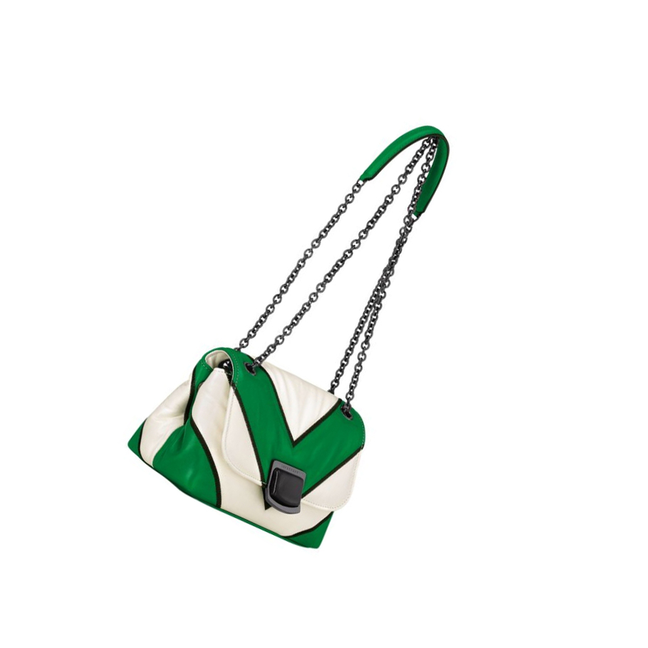 Bolsos Cruzados Longchamp Brioche Losange S Mujer Verde | ES-UYPO423