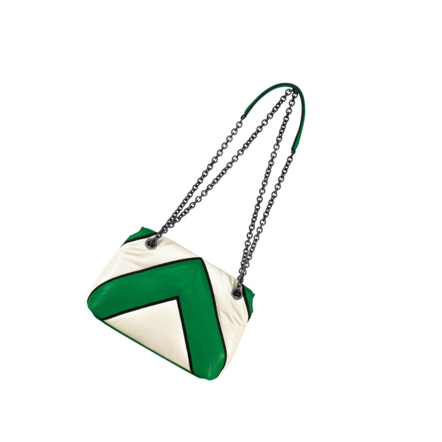 Bolsos Cruzados Longchamp Brioche Losange S Mujer Verde | ES-UYPO423
