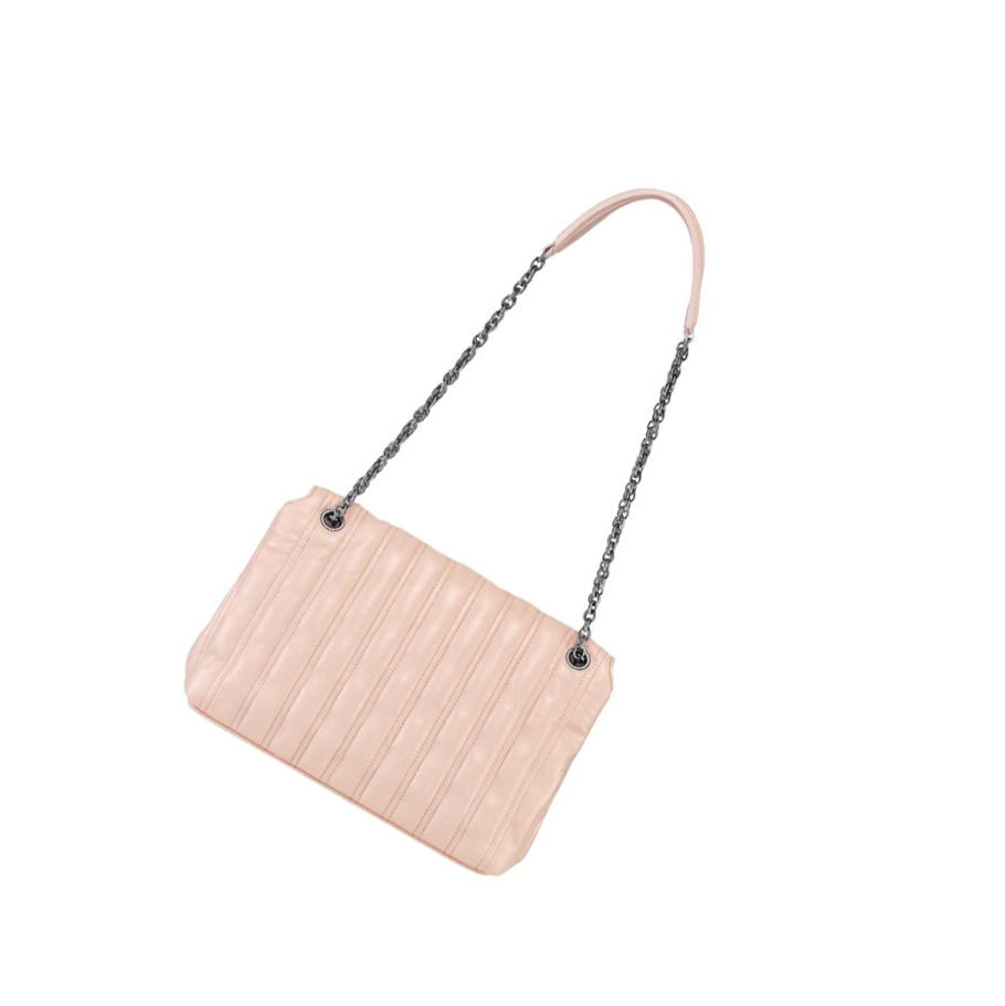 Bolsos Cruzados Longchamp Brioche M Mujer Rosas Claro | ES-NXLS058