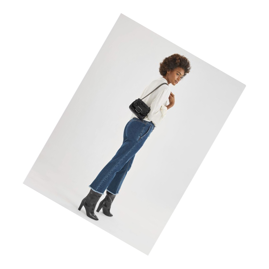 Bolsos Cruzados Longchamp Brioche Party XS Mujer Negras | ES-SMNB568