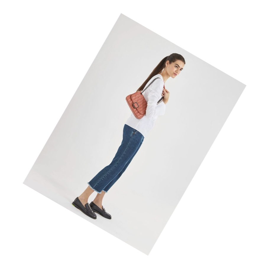 Bolsos Cruzados Longchamp Brioche S Mujer Rosas | ES-ECXZ683