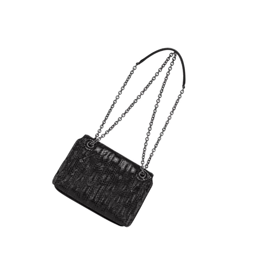 Bolsos Cruzados Longchamp Brioche S Mujer Negras | ES-LEFC710