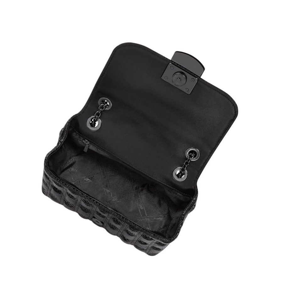 Bolsos Cruzados Longchamp Brioche S Mujer Negras | ES-LEFC710