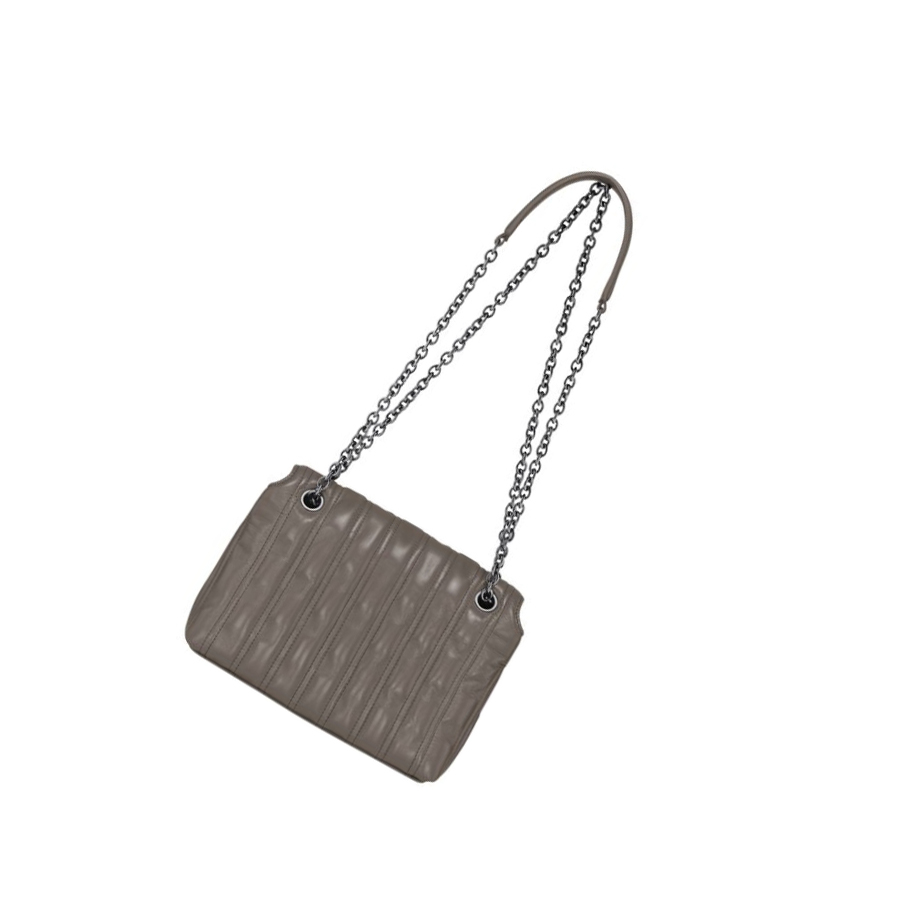 Bolsos Cruzados Longchamp Brioche S Mujer Gris | ES-PJQT409