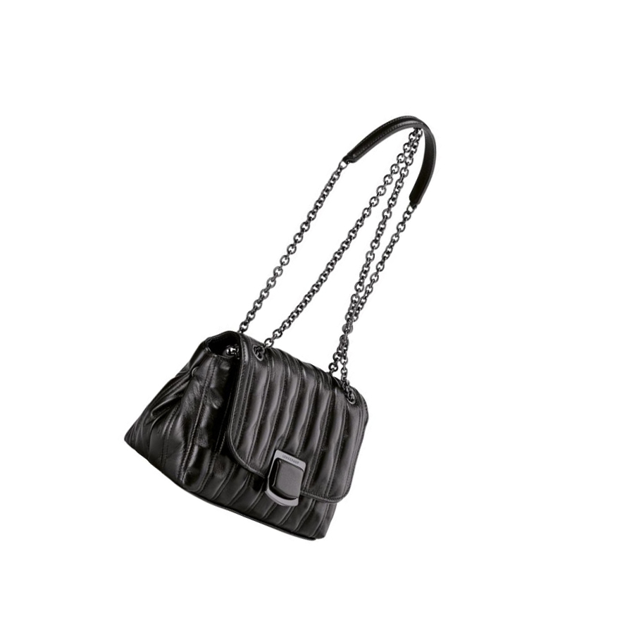 Bolsos Cruzados Longchamp Brioche S Mujer Negras | ES-TEZN179