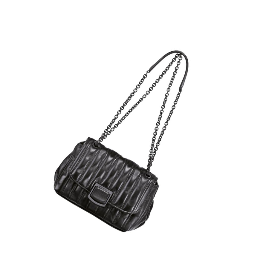 Bolsos Cruzados Longchamp Brioche S Mujer Negras | ES-TEZN179